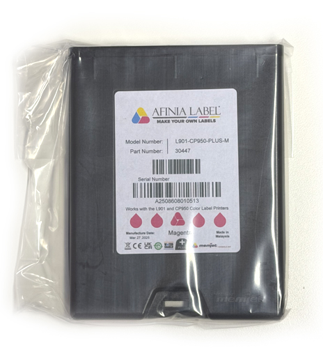 NEW INK - L901-PLUS/CP950-Plus / FP230- Afinia Magenta Patrone / Ink Cartridge