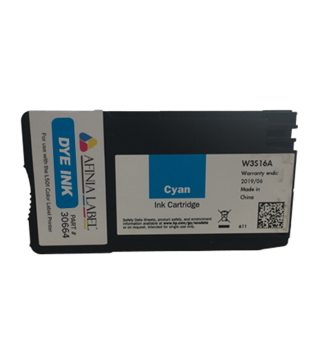 L501/L502 - DYE - Afinia Cyan Patrone / Ink Cartridge