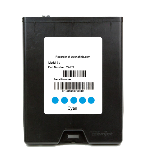 SpeedStar3000 Patrone Cyan Blau